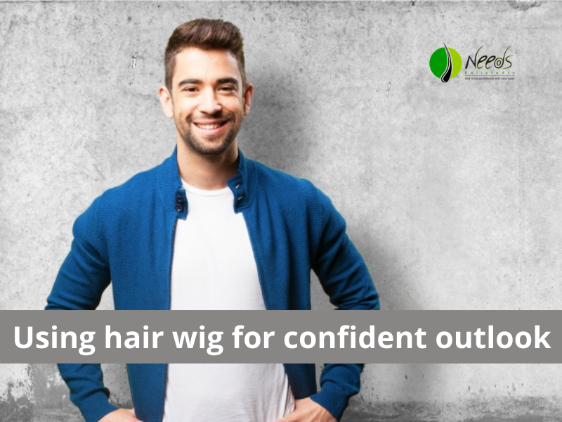 Using hair wig for confident outlook